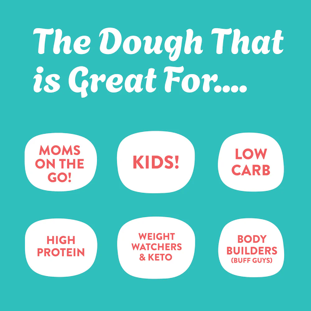 2 Pack-Brookie Protein Cookie Dough - Image 4