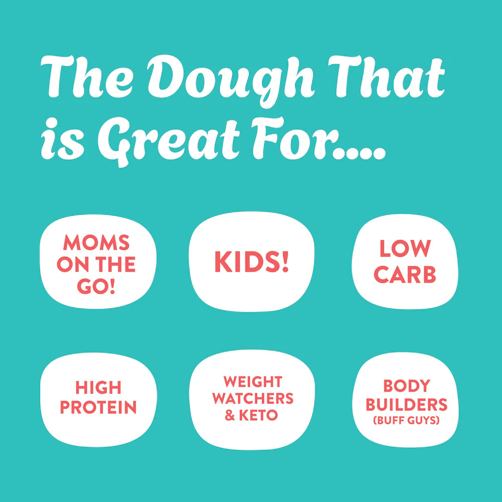 2 Pack-Snickerdoodle Protein Cookie Dough - Image 5