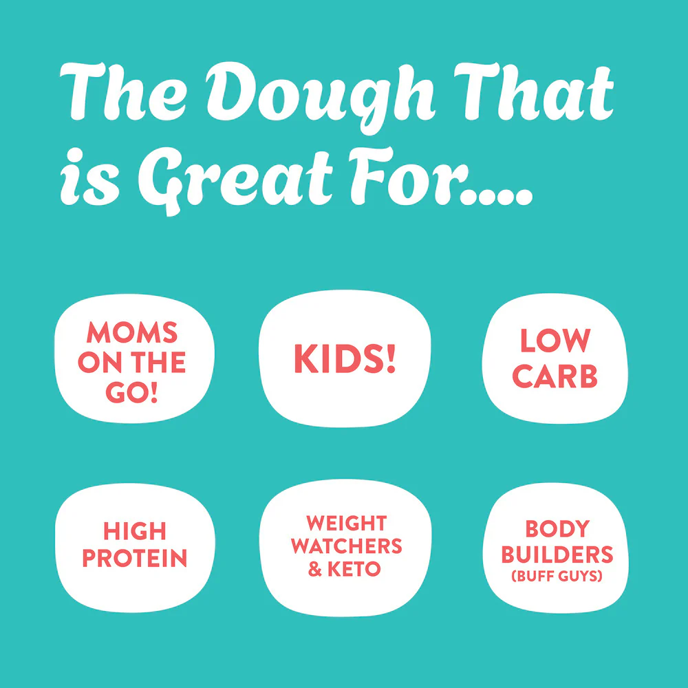 2 Pack-Vanilla Cookie Protein Cookie Dough - Image 5