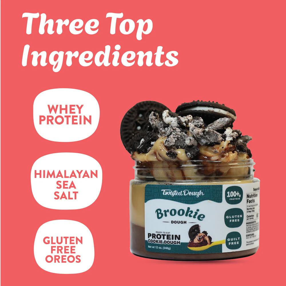 Brookie Protein Cookie Dough - Image 4