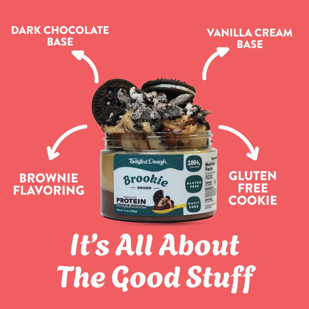 Brookie Protein Cookie Dough - Image 6