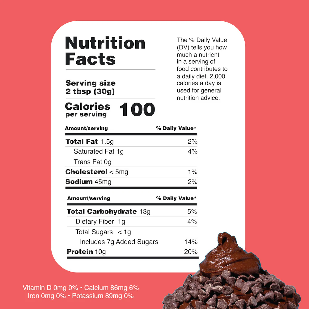 Chocolate Fudgey Protein Cookie Dough - Image 2