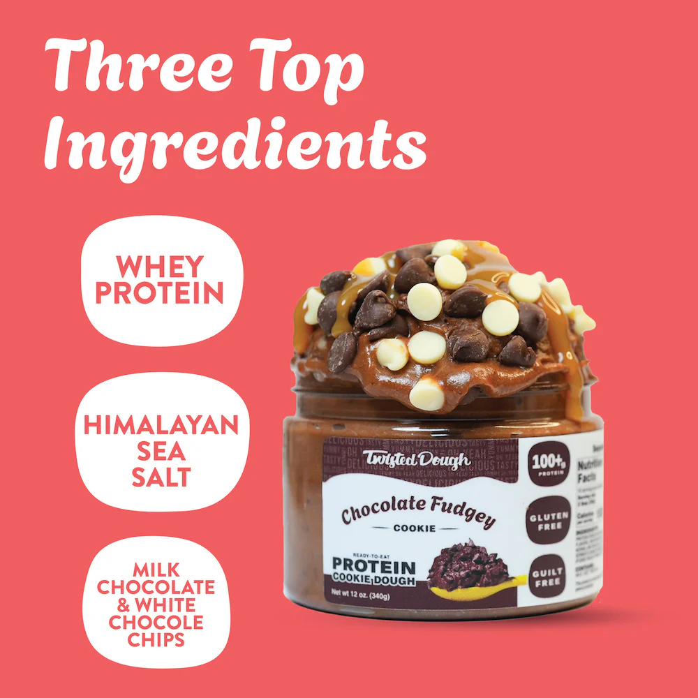 Chocolate Fudgey Protein Cookie Dough - Image 6