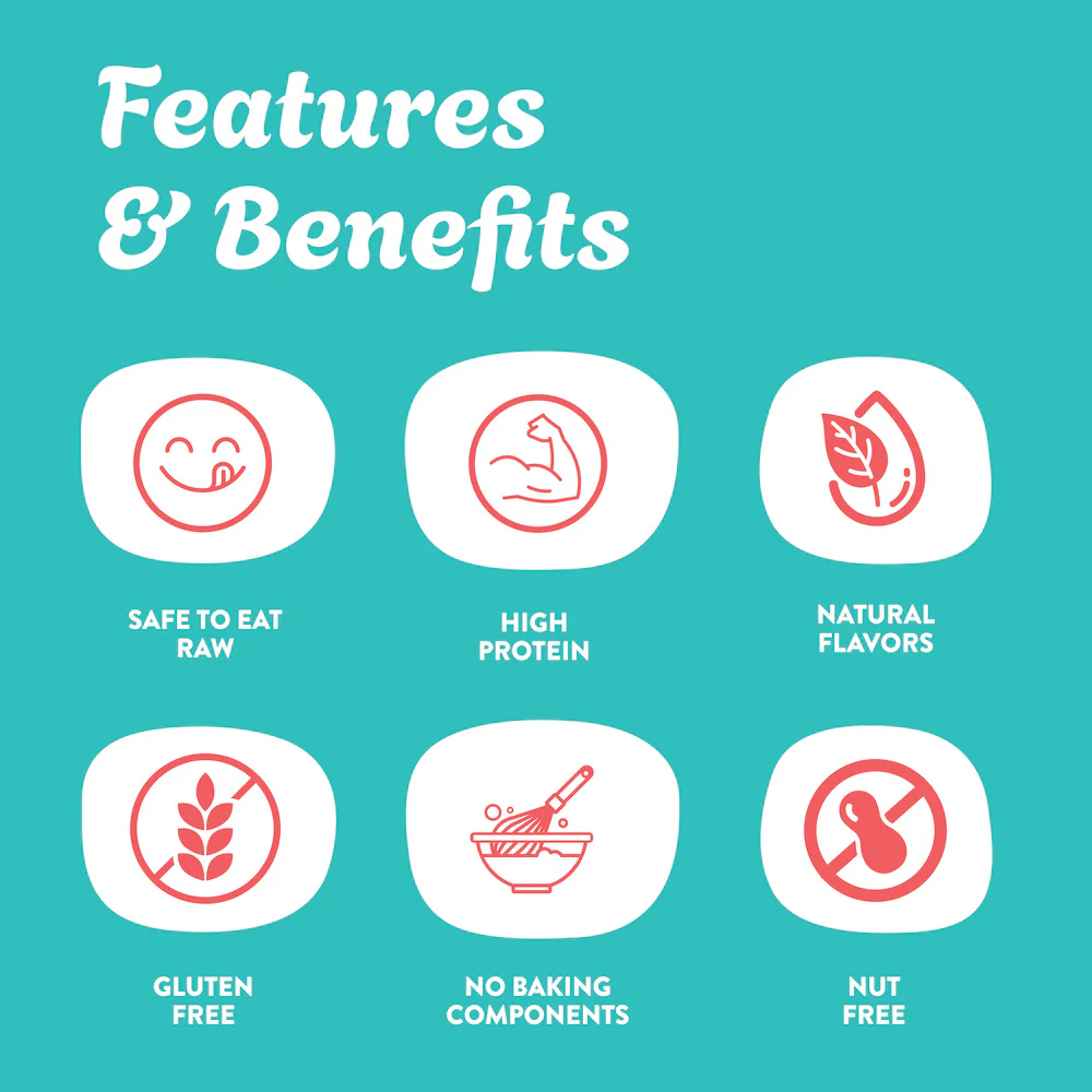 Cookie Monster Protein Cookie Dough - Image 3