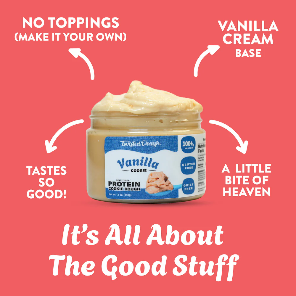 Vanilla Protein Cookie Dough - Image 4