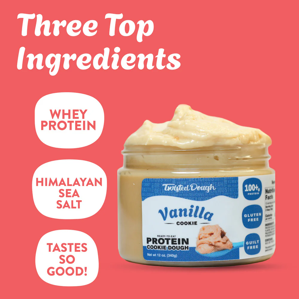 Vanilla Protein Cookie Dough - Image 6